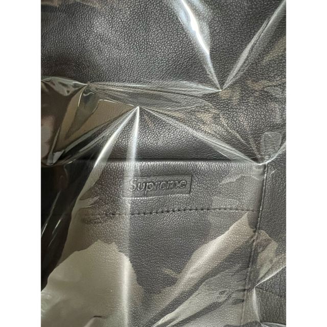 Supreme(シュプリーム)の専用　Supreme Leather Shirt Black Lサイズ メンズのトップス(シャツ)の商品写真