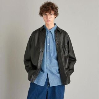 ユナイテッドアローズ(UNITED ARROWS)のクーポン期間値下＜Steven Alan＞ シープレザーシャツ(シャツ)