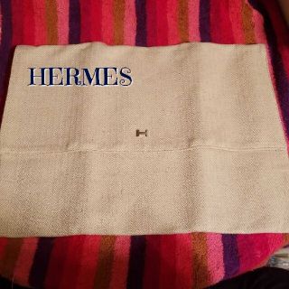 エルメス(Hermes)の未使用　レア　稀少　エルメス　HERMES　コットン　袋(クラッチバッグ)