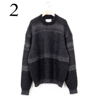 ワンエルディーケーセレクト(1LDK SELECT)のYOKE ROTHKO BORDER CREW NECK ニット carol別注(ニット/セーター)