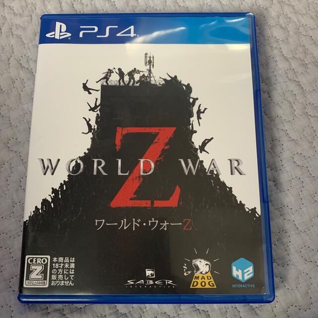 PlayStation4(プレイステーション4)のワールドウォーZ 日本語版 エンタメ/ホビーのゲームソフト/ゲーム機本体(家庭用ゲームソフト)の商品写真