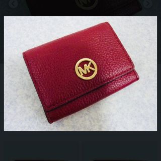 マイケルコース(Michael Kors)の【美品】マイケルコース　カードケース　パスケース(名刺入れ/定期入れ)