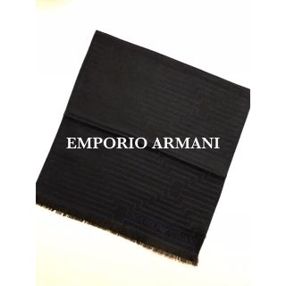 エンポリオアルマーニ(Emporio Armani)のエンポリオアルマーニ マフラー ネイビー(マフラー)