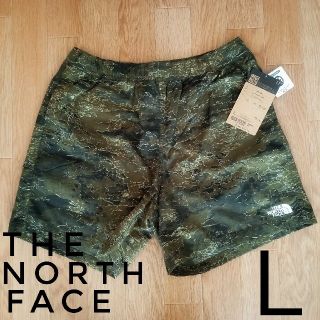 ザノースフェイス(THE NORTH FACE)のノースフェイス バーサタイルショーツ L クラウドカモグリーン 迷彩(ショートパンツ)