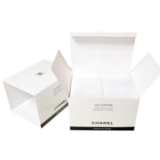 シャネル(CHANEL)のCHANEL オーガニックコットン　100枚入り　２箱(その他)