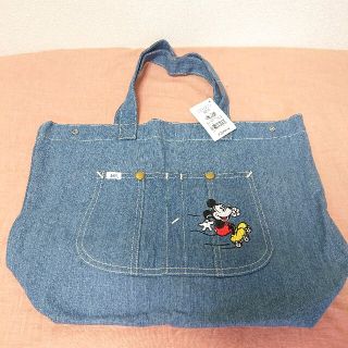 ディズニー(Disney)の【新品未使用】LEE×Disney ミッキー コラボ トートバッグ(トートバッグ)