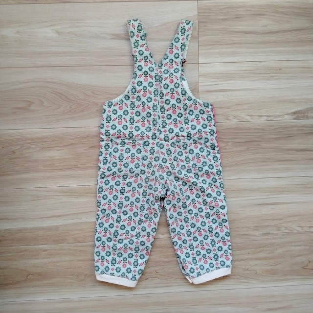 PETIT BATEAU(プチバトー)のプチバトー　オーバーオール　18m/81cm キッズ/ベビー/マタニティのベビー服(~85cm)(ロンパース)の商品写真