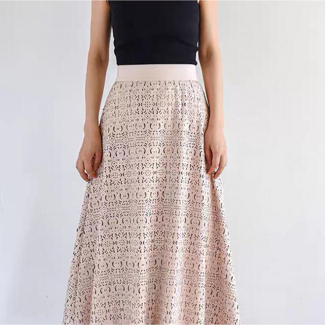 Alice+Olivia(アリスアンドオリビア)の ❤️ ★Alice olive2021新作新品　ピンクロングスカート 綺麗 レディースのスカート(ロングスカート)の商品写真