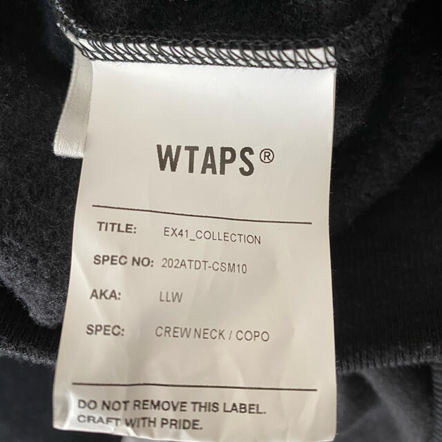 W)taps(ダブルタップス)のwtaps スウェット トレーナー LLW CREW NECK COPO メンズのトップス(スウェット)の商品写真