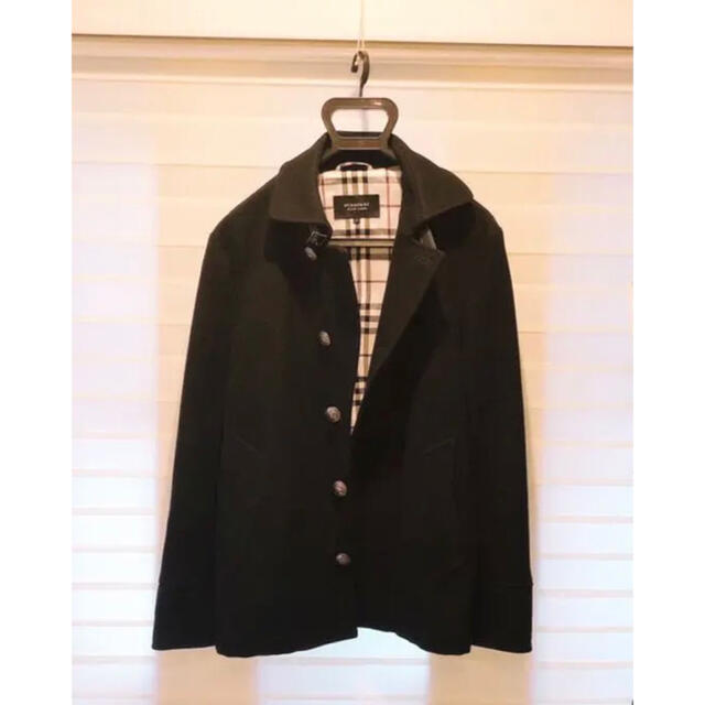 BURBERRY BLACK LABEL(バーバリーブラックレーベル)のバーバリーブラックレーベル　コート メンズのジャケット/アウター(ピーコート)の商品写真