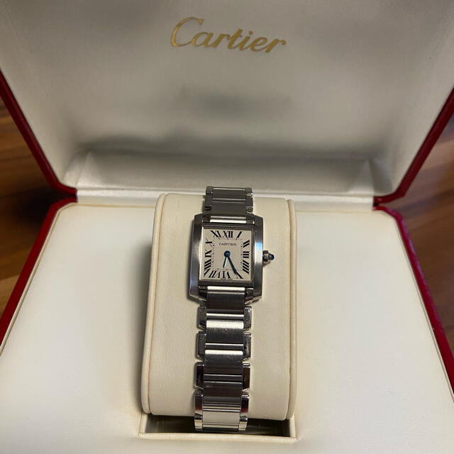 カルティエ　Cartier  タンクフランセーズ SMレディース