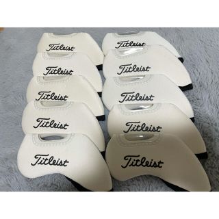 タイトリスト(Titleist)のタイトリスト  アイアンカバー　白　新品(その他)