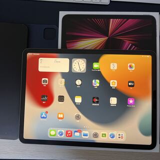 アップル(Apple)の「新品同様」iPad Pro 11 2021 m1 128g スペースグレー(タブレット)