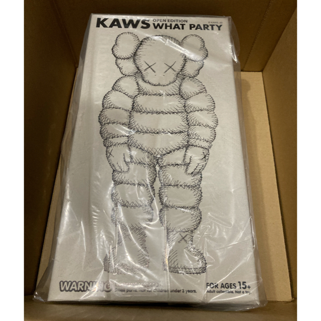 エンタメ/ホビーKAWS WHAT PARTY WHITE