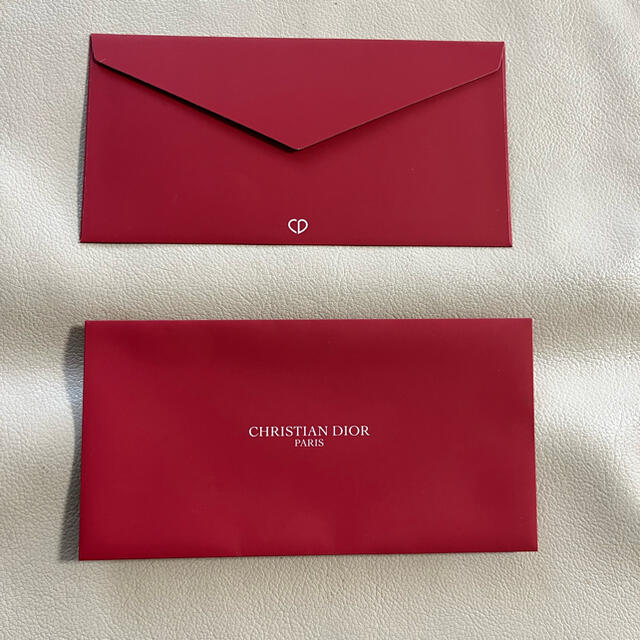 Dior(ディオール)のクリスチャンディオール　封筒 ハンドメイドの文具/ステーショナリー(カード/レター/ラッピング)の商品写真