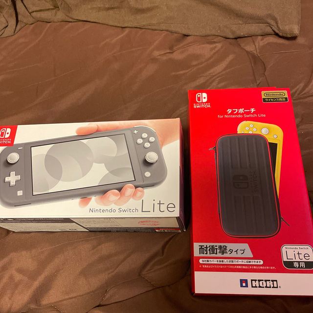 Nintendo Switch(ニンテンドースイッチ)のNintendo Switch Liteグレー エンタメ/ホビーのゲームソフト/ゲーム機本体(家庭用ゲーム機本体)の商品写真