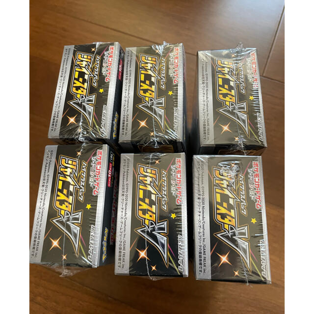 6BOX 未開封 シュリンク付 ポケモンカード シャイニースターV ポケカ