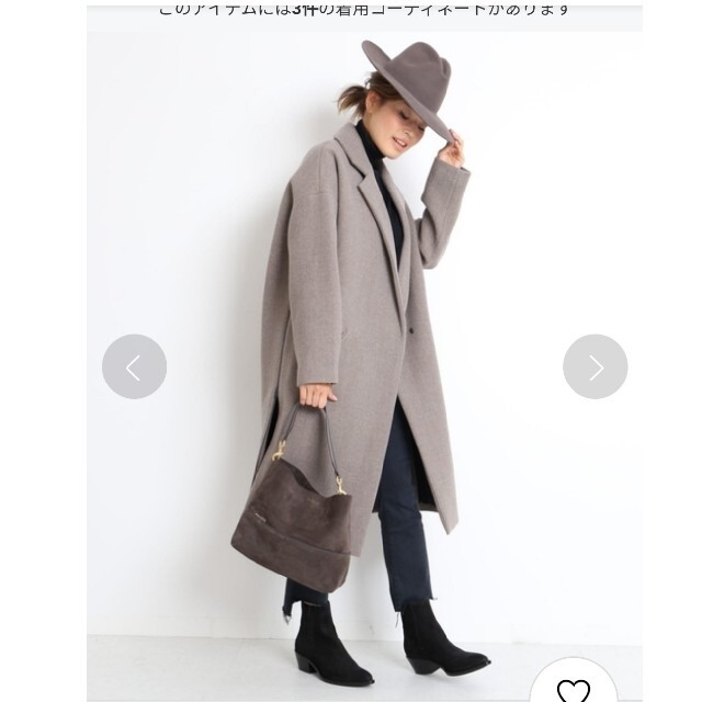 恵みの時 20AWDeuxieme Classe 32 PARADISチェスターコート - ecotours