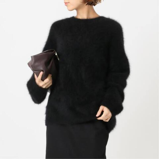 DEUXIEME CLASSE - Deuxieme Classe Fluffy Sweater ブラックの通販 by sarara's shop｜ドゥーズィエムクラスならラクマ