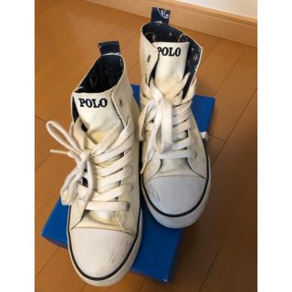 ポロラルフローレン(POLO RALPH LAUREN)のラルフローレン　ハイカットスニーカー(スニーカー)