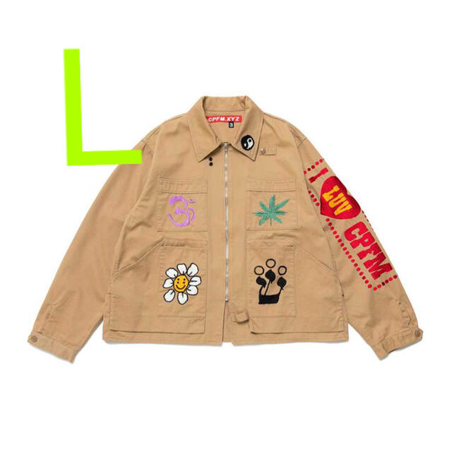 CACTUS(カクタス)のHUMAN MADE CPFM KNOWLEDGE JACKET L メンズのジャケット/アウター(ブルゾン)の商品写真