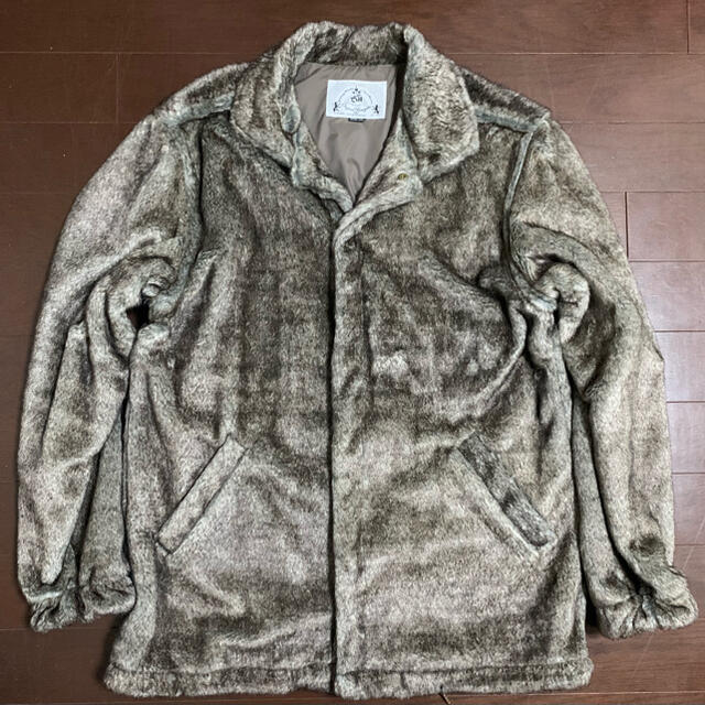 BAL ファージャケット　バル　FAUX FUR COACH JACKET