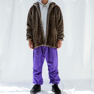 バル(BAL)のBAL ファージャケット　バル　FAUX FUR COACH JACKET(ブルゾン)