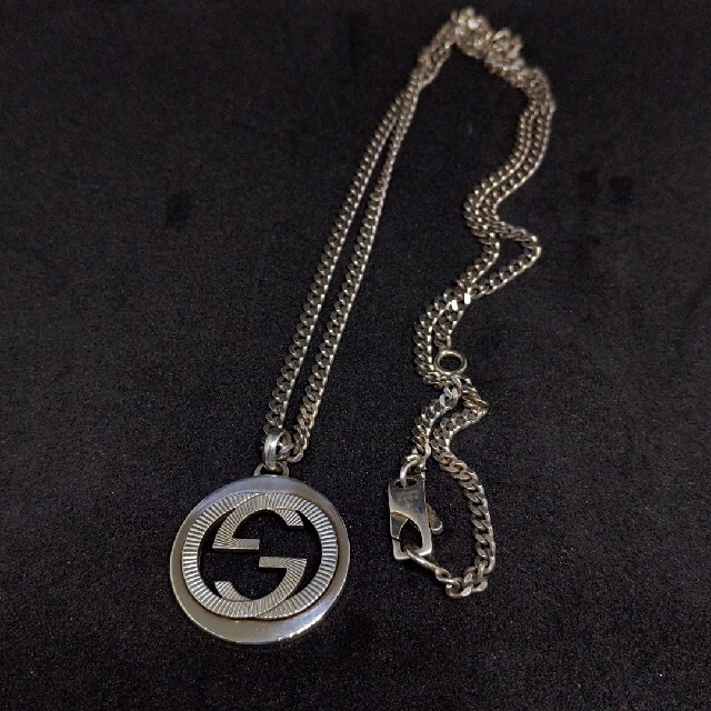 GUCCI グッチ インターロッキング ギョーシェ ダブルG ネックレス 新品