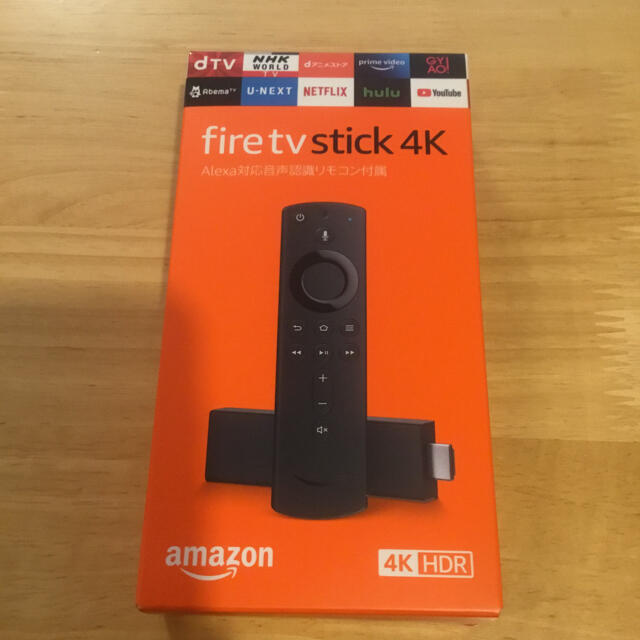 Fire TV Stick 4K Alexa対応音声認識リモコン付