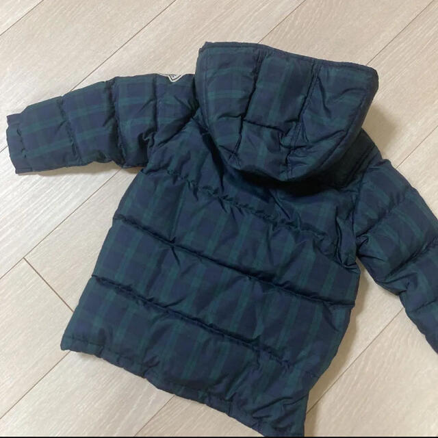 mikihouse(ミキハウス)の新品　ミキハウス　ブラックベア　ダウンコート キッズ/ベビー/マタニティのキッズ服男の子用(90cm~)(コート)の商品写真