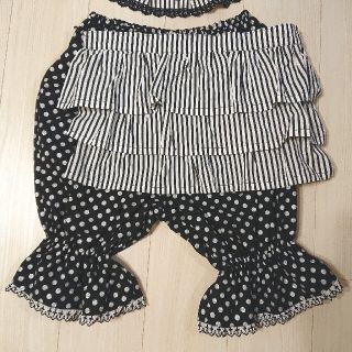 【最終価格】ハンドメイドカボチャパンツ(ハーフパンツ)