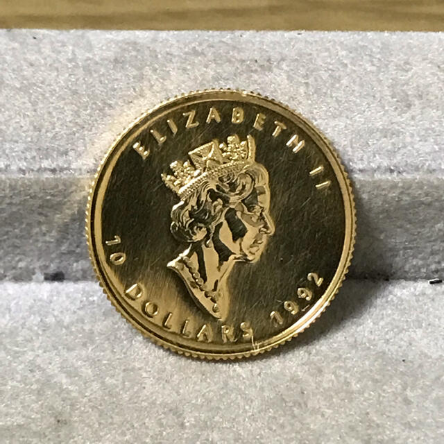 1992年メイプルリーフ金貨