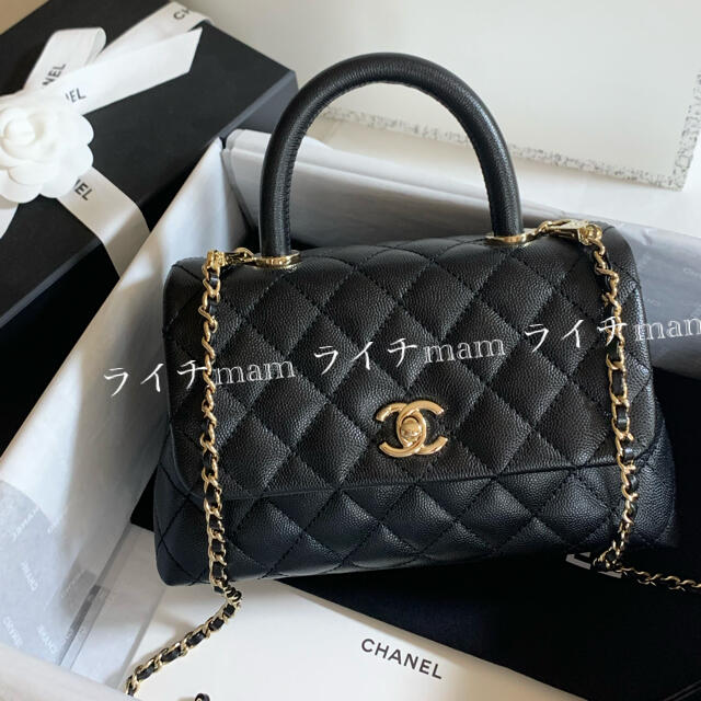 CHANEL - CHANEL🎀シャネル♡新品♡ココハンドルXSの通販 by CHANEL - CHANEL🎀シャネル♡新品♡ココハンドルXSの通販 by