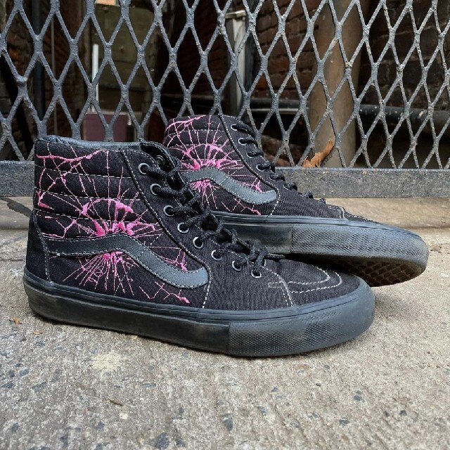 26cm VANS SK8-HI BEN KADOW 黒メンズ