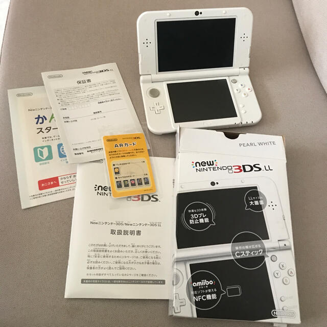 Nintendo 3DS NEW ニンテンドー 本体 LL パールホワイト