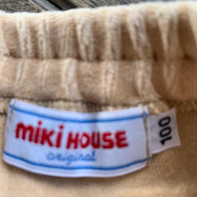 mikihouse(ミキハウス)のミキハウス　スカート　100センチ キッズ/ベビー/マタニティのキッズ服女の子用(90cm~)(スカート)の商品写真