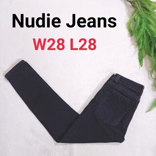 ヌーディジーンズ(Nudie Jeans)のNudie Jeans 黒デニム パンツ・オーガニックコットン・ブラック9631(デニム/ジーンズ)
