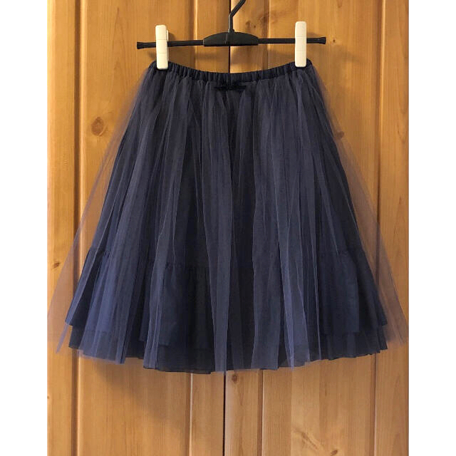 Bilitis dix-sept ans(ビリティスディセッタン)のビリティスディセッタン　チュールスカート ／ティアードスカート レディースのスカート(ひざ丈スカート)の商品写真