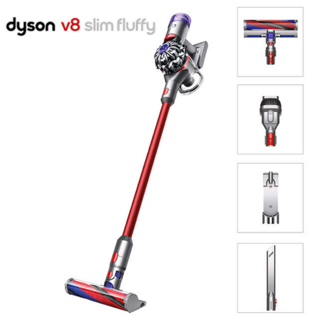 Dyson(ダイソン)の【未開封・未使用】ダイソン V8 Slim Fluffy SV10K SLM  スマホ/家電/カメラの生活家電(掃除機)の商品写真