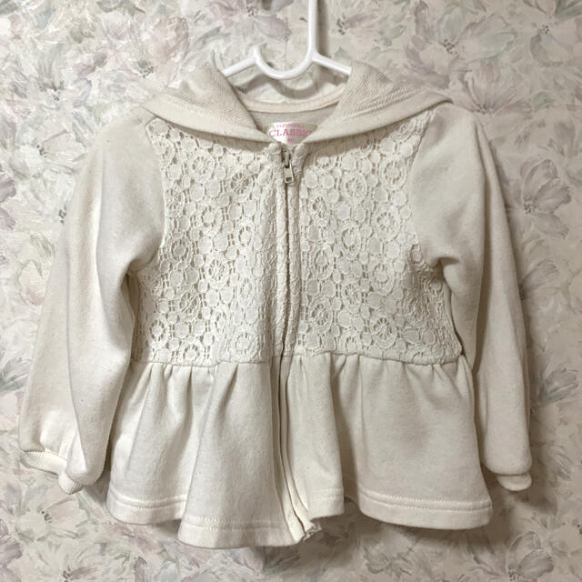 西松屋(ニシマツヤ)のベビー パーカー ジャケット 90 キッズ/ベビー/マタニティのキッズ服男の子用(90cm~)(ジャケット/上着)の商品写真