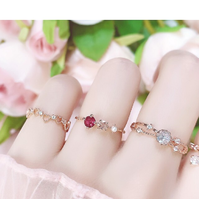 K-ty Trois Elements Elegant ﾘﾝｸﾞ レディースのアクセサリー(リング(指輪))の商品写真