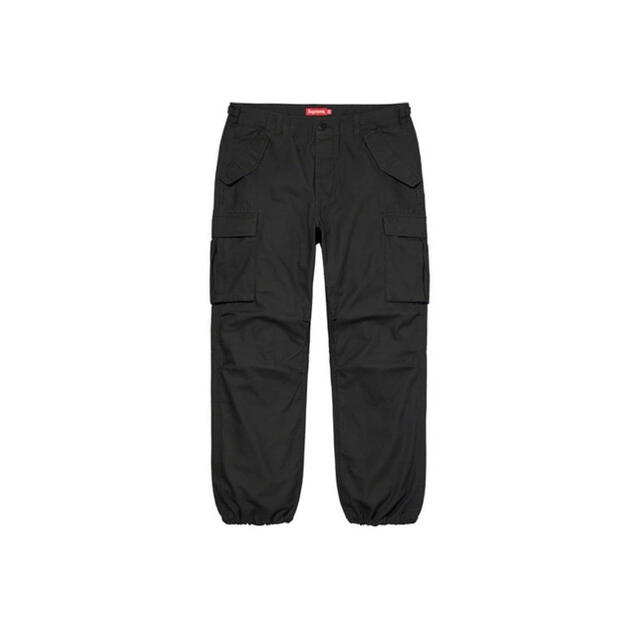 Supreme 21ss Cargo Pant 黒30 - ワークパンツ/カーゴパンツ