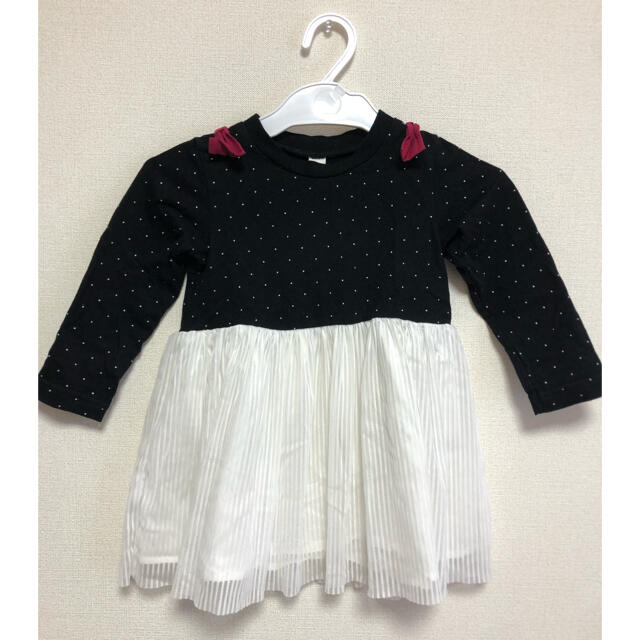 美品　アプレレクール　ワンピース　90 キッズ/ベビー/マタニティのキッズ服女の子用(90cm~)(ワンピース)の商品写真