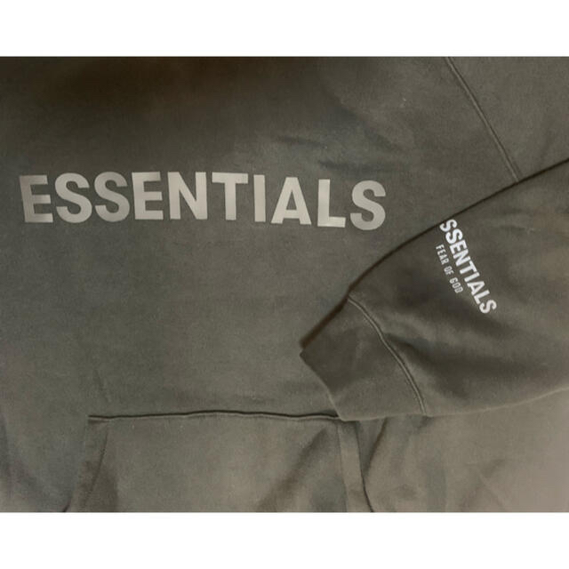 FEAR GOD - Essentials Pullover Logo Hoodie XLの通販 by z's shop｜フィアオブゴッドならラクマ OF 在庫大人気