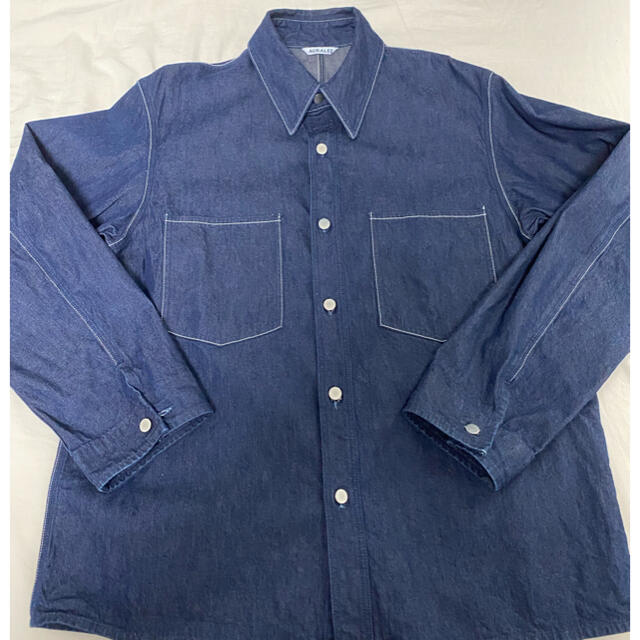 AURALEE HARD TWIST SHIRT BLOSON メンズのトップス(シャツ)の商品写真