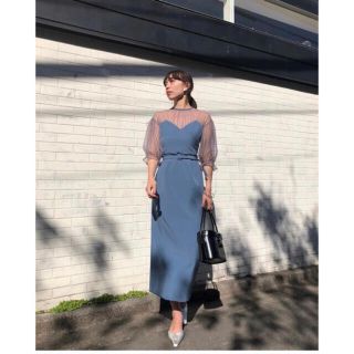 Ameri VINTAGE - amerivintage♡AIRY SLEEVE TIGHT DRESSの通販 by
