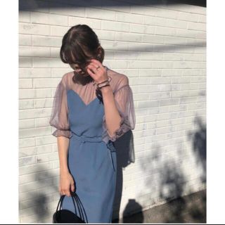 Ameri VINTAGE - amerivintage AIRY SLEEVE TIGHT DRESSの通販