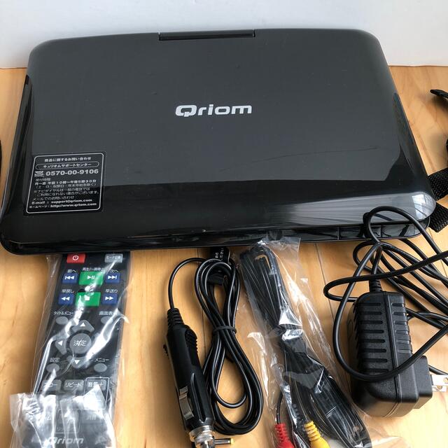 Qriom 11.4インチ ポータブルDVDプレーヤー CPD-M114(B)