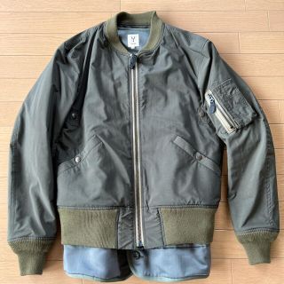 SCYE サイ MA1フェイクレイヤードジャケット