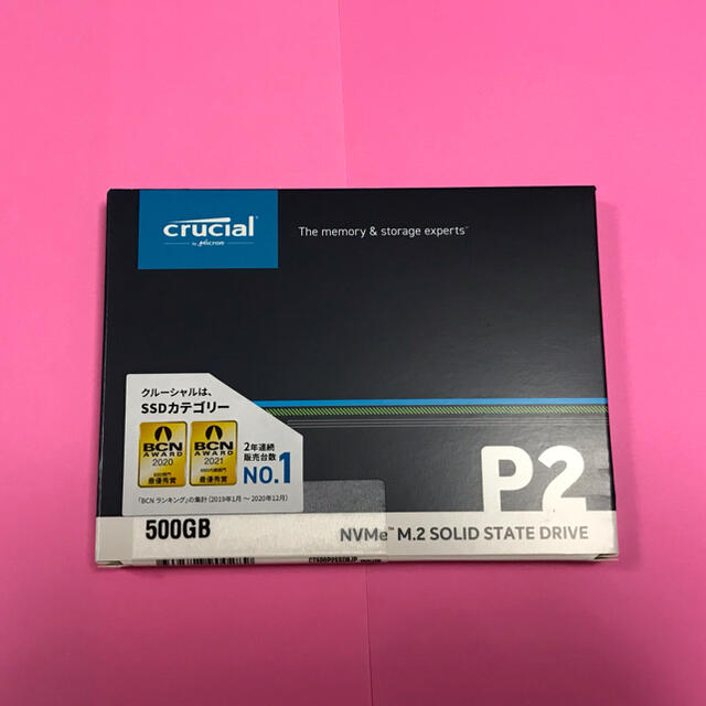 Crucial P2 M.2 Type2280 NVMe 500GB
